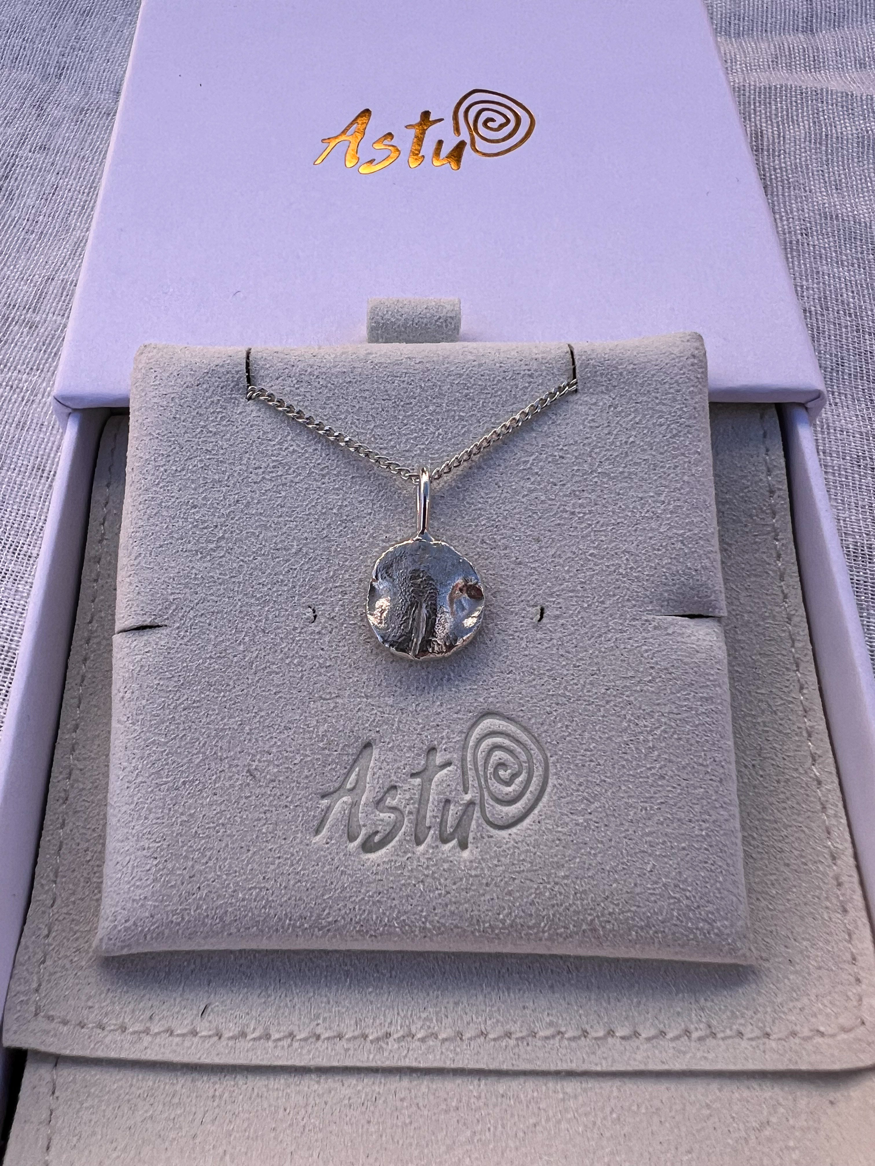 Gyvūno ir žmogaus atspaudo pakabuko rinkinys